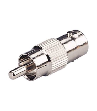 Conector BNC fêmea a RCA macho 