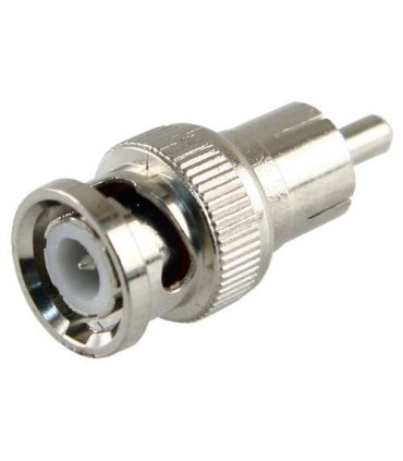 BNC Male to RCA Male Connector