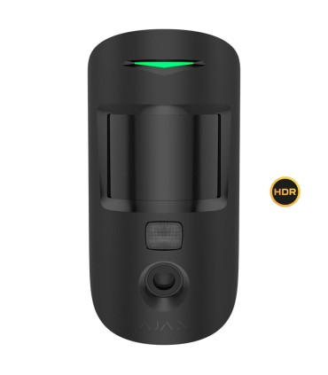 Ajax Motioncam - Detector de movimiento con cámara, Negro