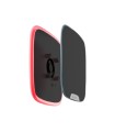 Black wireless outdoor siren with customizable cover Ajax StreetSiren DoubleDeck