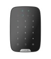 Tastiera wireless Ajax nero con lettore di tag e carte Mifare