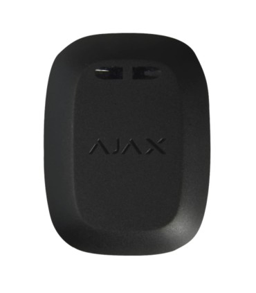 Ajax Button Negro — Botón de Pánico y Domótica