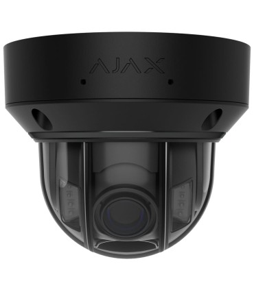 Ajax DomeCam HLVF 5 MP Black — Motorized Varifocal Dome Camera