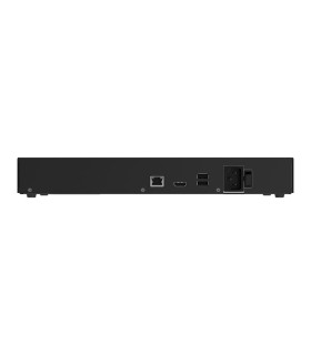Ajax NVR H2DAC 16 Canali Nero — Registratore IP 4K, Supporto per 2 HDD Hot-Swap e Uscita HDMI