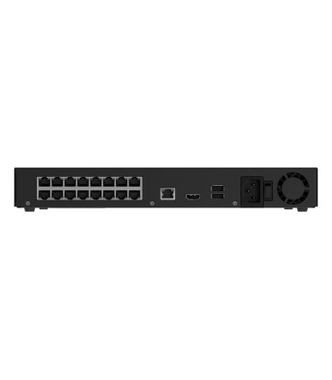 Ajax NVR H2D16PAC 16-Ch PoE Black NVR | Lisintec