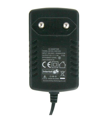 Fuente de alimentación de 12V 1.5A