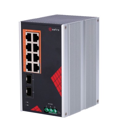 Safire SF-SWI1008HIPOE-GF-AC-130-DIN | Lisintec