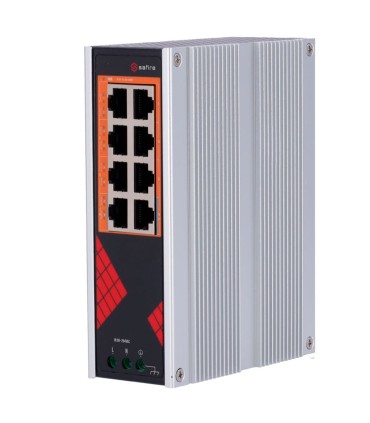 Switch Safire SF-SWI08HIPOE-G-AC-130-DIN | Lisintec