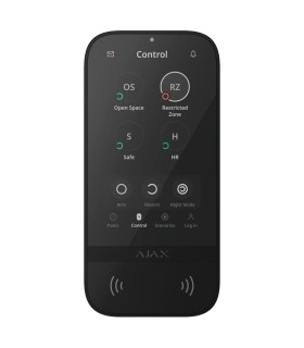 Ajax Superior KeyPad TouchScreen G3 Jeweller Nero
