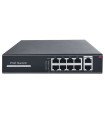 Switch Non Gestibile 8 Porte Gigabit PoE + 2 Gigabit Uplink (120W) SW1008POE-G-120-E