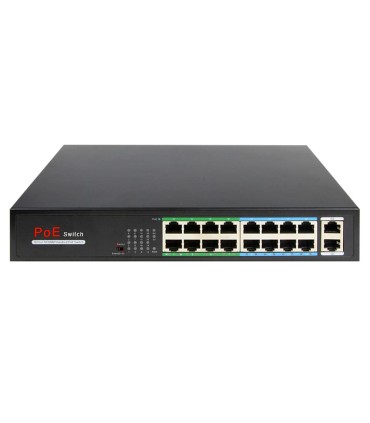 16-Port PoE Switch 160W SW1816POE-160-E | Lisintec