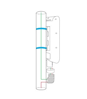 SW0504POE-G-60-OUT - Switch PoE Non Manageable d'Extérieur 4 Ports PoE Gigabit + 1 Port Uplink Gigabit 60W IP65