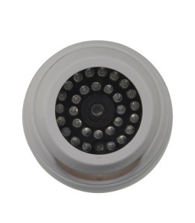 Telecamera dome simulata  con 30 LED IR