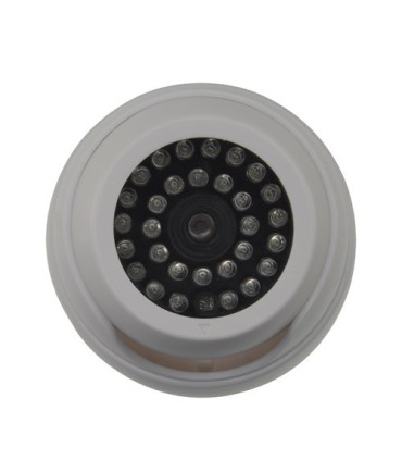 Telecamera dome simulata  con 30 LED IR