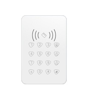 Teclado inalámbrico con lector de tarjetas RFID