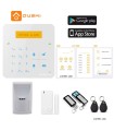 Wireless or wired GSM alarm system